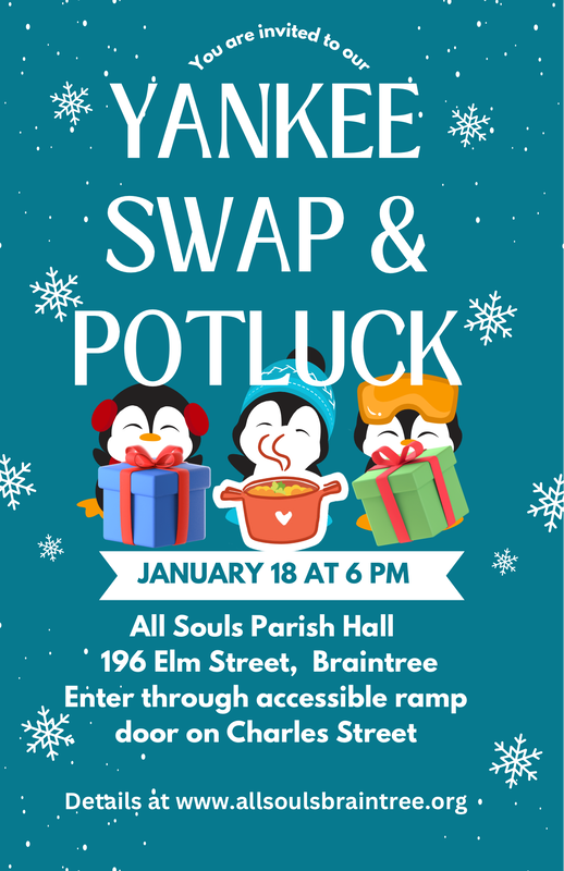 Yankee Swap & Potluck at All Souls